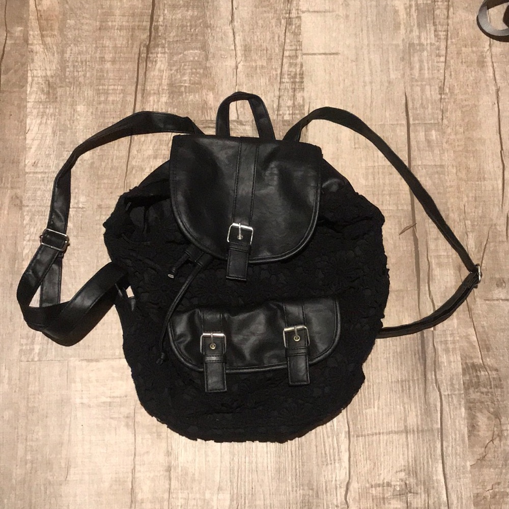 Small Black Backpack